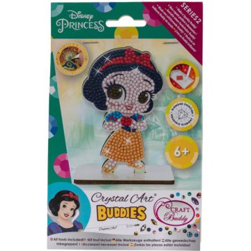 Figurină cu diamant  Craft Buddy - Albă ca Zăpada