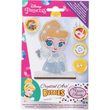 Figurină cu diamant  Craft Buddy - Cenușăreasa
