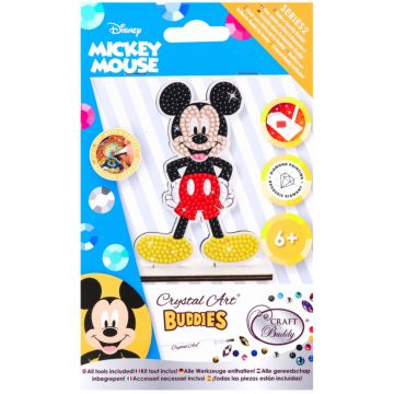 Figurină cu diamant  Craft Buddy - Mickey Mouse