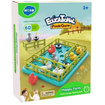 Hola Toys Joc educațional pentru copii inteligent - Ferma Jolly