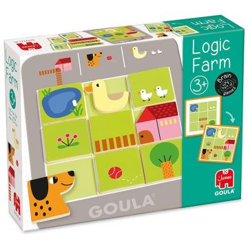 Joc de logică pentru copii Goula - Ferma