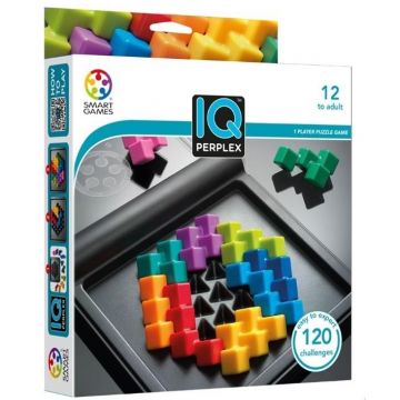 Joc de logică pentru copii Smart Games - IQ Perplex, 120 de provocări