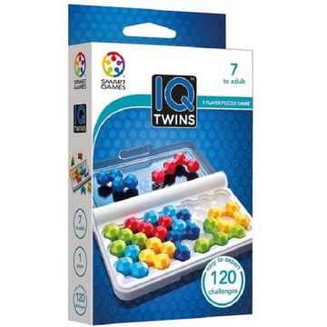 Joc de logică Smart Games - IQ Twins, 120 de provocări