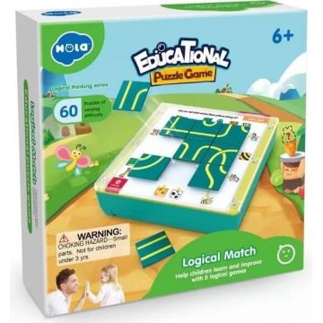 Joc inteligent pentru copii Hola Toys Educational - Găsește drumul