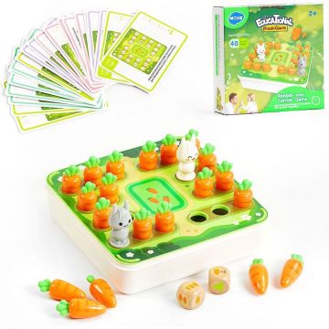 Joc inteligent pentru copii Hola Toys Educational - Iepurași și morcovi