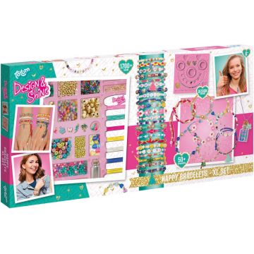 Kit creativ  Totum - Brățări DIY (cutie mare)