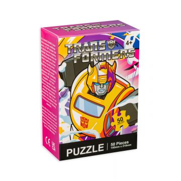 Mini puzzle de 50 de piese - transformers