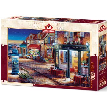 Puzzle Art Puzzle din 500 de piese - Cafenea Chez Michelle