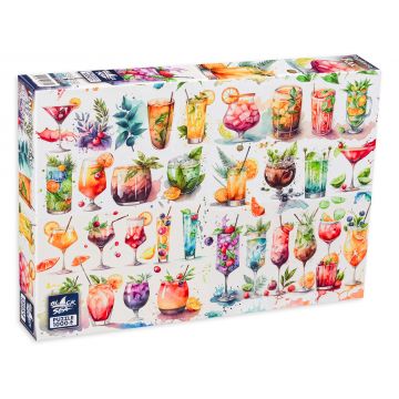 Puzzle Black Sea din 1000 de piese - Bar pentru fericire