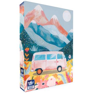 Puzzle  Black Sea din  1000 piese - Aventură roz