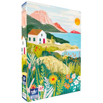 Puzzle  Black Sea din  1000 piese - Casa Albă de lângă țărm