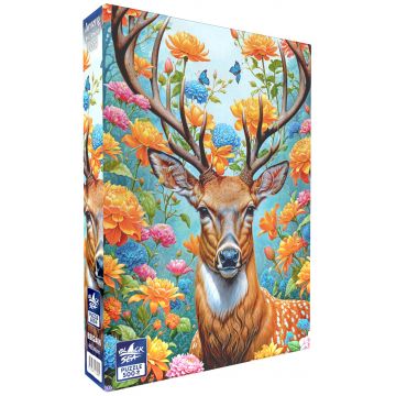 Puzzle Black Sea din 500 de piese - Printre flori
