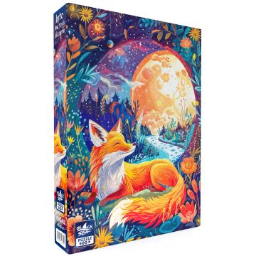 Puzzle  Black Sea din  500 piese - În visele vulpii