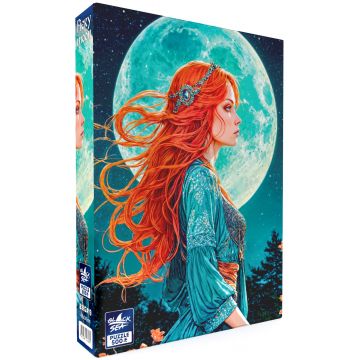 Puzzle  Black Sea din  500 piese - lună de foc
