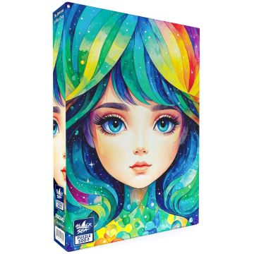 Puzzle  Black Sea din  500 piese - Universul din ochii ei