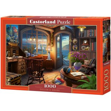 Puzzle Castorland din 1000 de piese - Casa marinarului