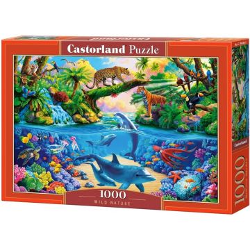 Puzzle Castorland din 1000 de piese - Natura sălbatică