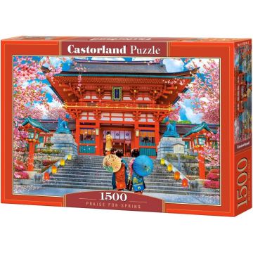 Puzzle Castorland din 1500 de piese - Oda primăverii