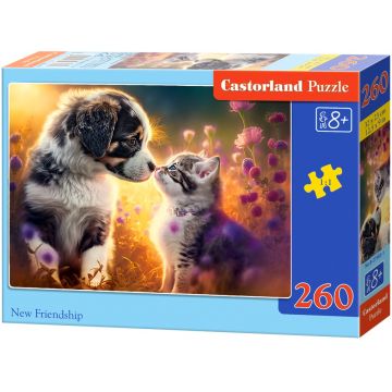 Puzzle Castorland din 260 de piese - Prietenie nouă