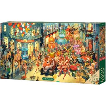 Puzzle Castorland din 4000 de piese - Carnaval în Rio