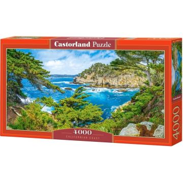 Puzzle Castorland din 4000 de piese - Coasta Californiei