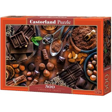 Puzzle Castorland din 500 de piese - Delicii ciocolată