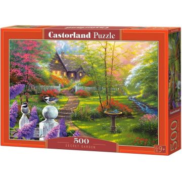 Puzzle Castorland din 500 de piese - Grădină secretă