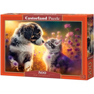 Puzzle Castorland din 500 de piese - Prietenie nouă