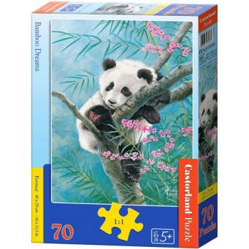 Puzzle Castorland din 70 de piese - Vise de bambus
