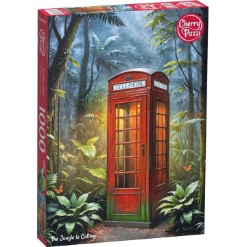 Puzzle Cherry Pazzi din 1000 piese - Sună din junglă