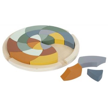 Puzzle din lemn  Small Foot - Safari