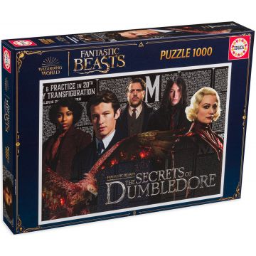 Puzzle Educa din 1000 de piese - Animale fantastice