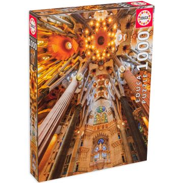 Puzzle Educa din 1000 de piese - Sagrada Familia