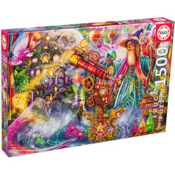 Puzzle Educa din 1500 de piese - Vrăjitorie