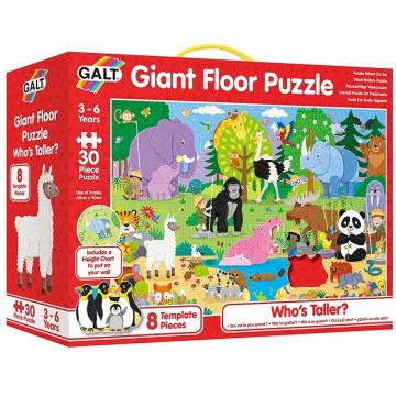 Puzzle gigant pentru podea Galt Floor - Cine este cel mai înalt?