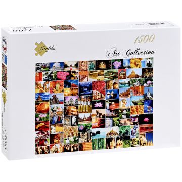 Puzzle Grafika dn 1500 de piese - Colaj, Zen