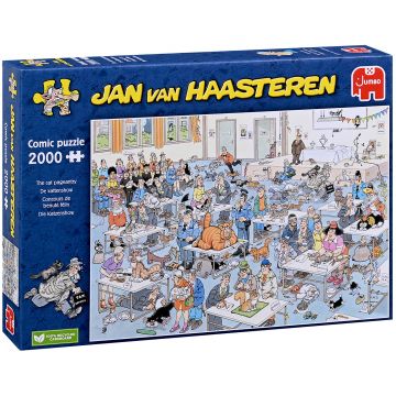 Puzzle Jumbo din 2000 de piese - Cat Fairy