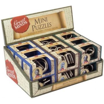 Puzzle logic metalic Professor Puzzle - Great Minds, sortiment