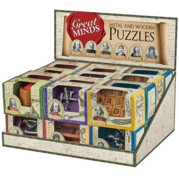 Puzzle logic Professor Puzzle - Great Minds, sortiment