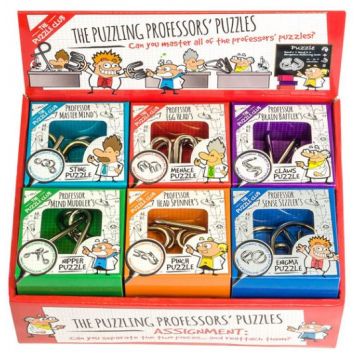 Puzzle logic Professor Puzzle - The Puzzle Club, sortiment