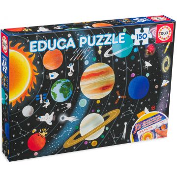 Puzzle pentru copii Educa din 150 de piese - Sistemul solar