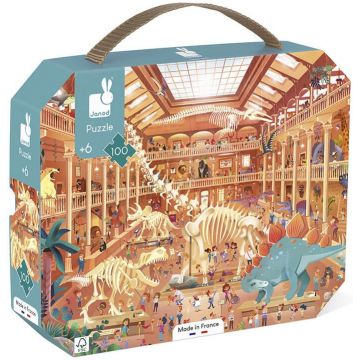 Puzzle pentru copii Janod din 100 de piese - Muzeul de Istorie Naturală