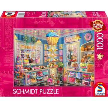 Puzzle Schmidt din 1000 piese - Brutăria cu flori