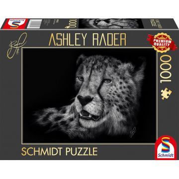 Puzzle Schmidt din 1000 piese - Ghepardul: personificarea graţiei
