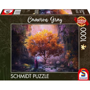 Puzzle Schmidt din 1000 piese - Pădure fermecată