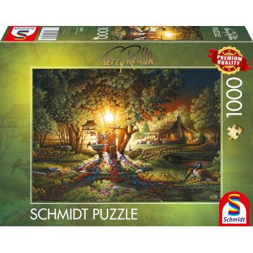 Puzzle Schmidt din 1000 piese - Primăvara în toată splendoarea ei