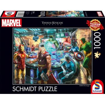 Puzzle Schmidt din 1000 piese - The Avengers