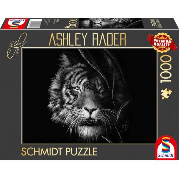 Puzzle Schmidt din 1000 piese - Tigrul: personificarea libertății