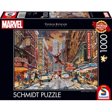 Puzzle Schmidt din 1000 piese - Ziua de zăpadă a lui Deadpool