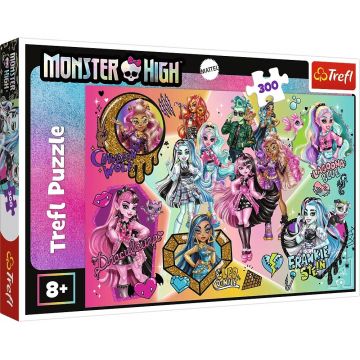 Puzzle Trefl de la 300 piese - Zombi pe deasupra!